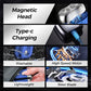 🔋 Mini double-ended shaver! 0.1mm Knife Mesh 7500 rpm motor