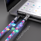 ⏰C to C 240W Charging Cable with Wearable Bracelet Design