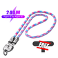 ⏰C to C 240W Charging Cable with Wearable Bracelet Design