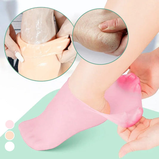 🔥Naisten Foot Spa pedikyyri silikoni sukat