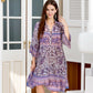 ✨Women Floral V-Neck Dress