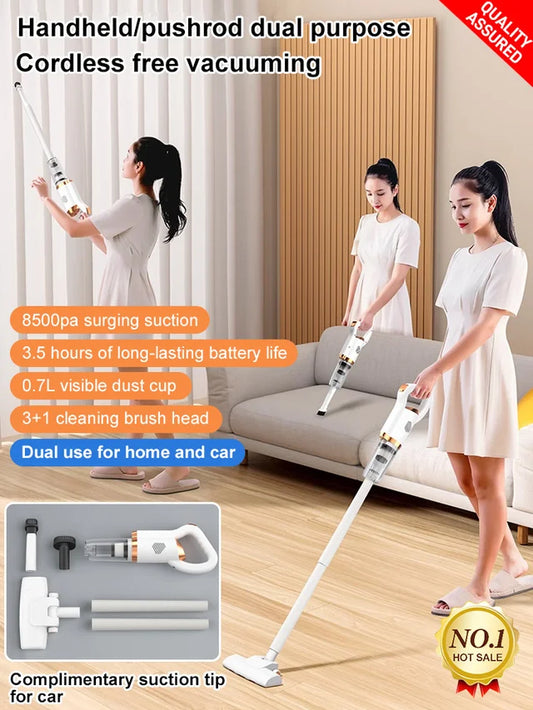 🔥 2025 Hot Sale 50% OFF🔥500W Powerful Handheld Vacuum Cleaner with Mite Removal