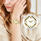 ✨🕰️Women's Retro Quartz Watch with Sparkling Rhinestones