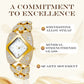 ✨🕰️Women's Retro Quartz Watch with Sparkling Rhinestones