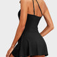 ⛱️ One Shoulder Skirted One Piece Swimsuit