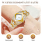 ✨🕰️Women's Retro Quartz Watch with Sparkling Rhinestones