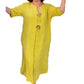 🎁Casual V-neck Cotton and Linen Dress