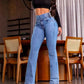 💕Summer New👖Stretch Flare Jeans With A High Waist