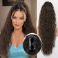 💜 NEW IN 💜Curly Wavy Frizzy Hair Extension with Ponytail