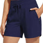 🌞Summer Hot Sale 50% OFF🩳Women's 5" Swim Board Shorts High Waisted Quick Dry Swimsuit Swimming Bottoms