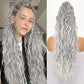 💜 NEW IN 💜Curly Wavy Frizzy Hair Extension with Ponytail
