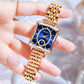 💎Fashion Square Ladies Rose Gold Diamond Watch