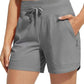 🌞Summer Hot Sale 50% OFF🩳Women's 5" Swim Board Shorts High Waisted Quick Dry Swimsuit Swimming Bottoms