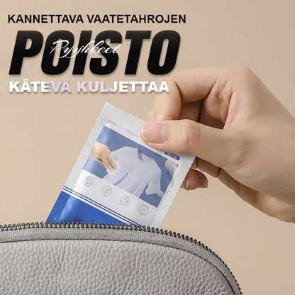 Pousbo® Kannettava vaate tahranpoistopyyhkeet