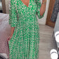 🔥Hot Sale - 44% OFF🔥Bohemian Casual Print V-neck Long Dress