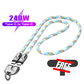 ⏰C to C 240W Charging Cable with Wearable Bracelet Design