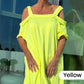 💃Summer New🔥Women's Cold Shoulder Casual Maxi Dress