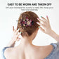 💐Rhinestone Double Flower Hair Clip