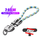 ⏰C to C 240W Charging Cable with Wearable Bracelet Design