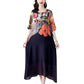 🔥Today 50% off🔥Women's Elegant Flowy Floral Print Plus Size Dress