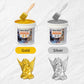 🎨Water Based Gold Leaf Paint For Art, Painting, Handcrafts