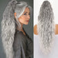 💜 NEW IN 💜Curly Wavy Frizzy Hair Extension with Ponytail