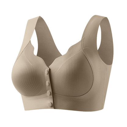 Edessä sulkeminen leveä hihna pehmeä Wire-Free Bra