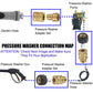 High-Pressure Washer Couplers Set