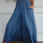 💖Bohemia💖Women's high-waisted wide-legged jeans with pockets