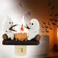 🎃Flashing night light 3D Ghost campfire