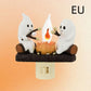 🎃Flashing night light 3D Ghost campfire