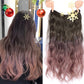 🌈Hot Sale 49% OFF 💟Gradient Color Curly Wig Piece