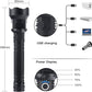Super Bright, Powerful,High lumens,Long-Size Tactical Flashlights with Rechargeable battery