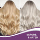 🔥Purple Keratin Hair Mask - Locks Color & Neutralizes Brass & Yellow Tones For Blonde Silver Gray Highlighted Hair