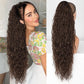 💜 NEW IN 💜Curly Wavy Frizzy Hair Extension with Ponytail