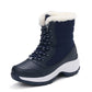 Lämmin paksuuntunut vedenpitävä luistamaton Snow Boots