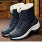 Lämmin paksuuntunut vedenpitävä luistamaton Snow Boots