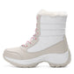 Lämmin paksuuntunut vedenpitävä luistamaton Snow Boots