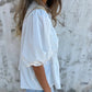 💖 New Year Hot Sale💖Women’s Casual Pleated Round-neck Button Shirt