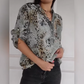 🔥HOT SALE 40% OFF🔥Women's Casual Half Button Printed Shirt