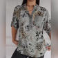 🔥HOT SALE 40% OFF🔥Women's Casual Half Button Printed Shirt