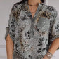 🔥HOT SALE 40% OFF🔥Women's Casual Half Button Printed Shirt