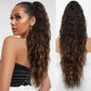 💜 NEW IN 💜Curly Wavy Frizzy Hair Extension with Ponytail
