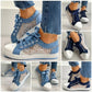 Women's Casual Flat Round Toe Lace Up Low Top Shoes