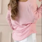 Women's Loose Off Shoulder Long Sleeve Top