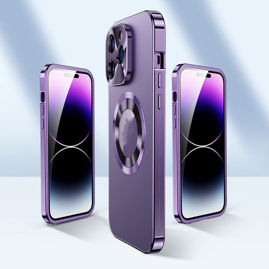 ⏳Limited Time 50% OFF 💥 Double Sided Galvanized Glass Magnetic Phone Case