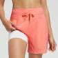 🌞Summer Hot Sale 50% OFF🩳Women's 5" Swim Board Shorts High Waisted Quick Dry Swimsuit Swimming Bottoms