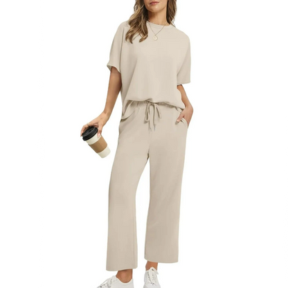⏰Limited Sale 50% OFF🔥Women's Soft Casual Top and Pants Set