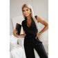✨Women's Sleeveless V-Neck Solid Jumpsuit