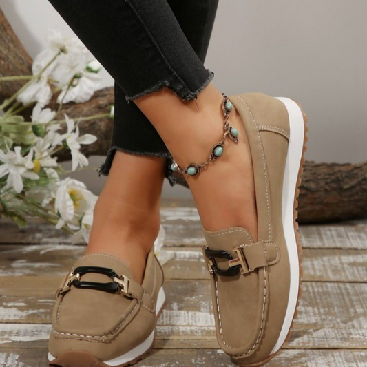 🥿Casual Suede-like Upper Thick Sole Loafers